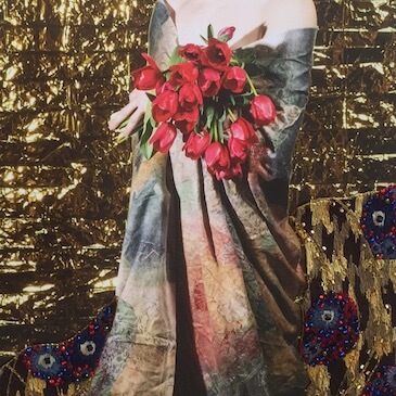 Image titre de Le baiser, hommage à klimt